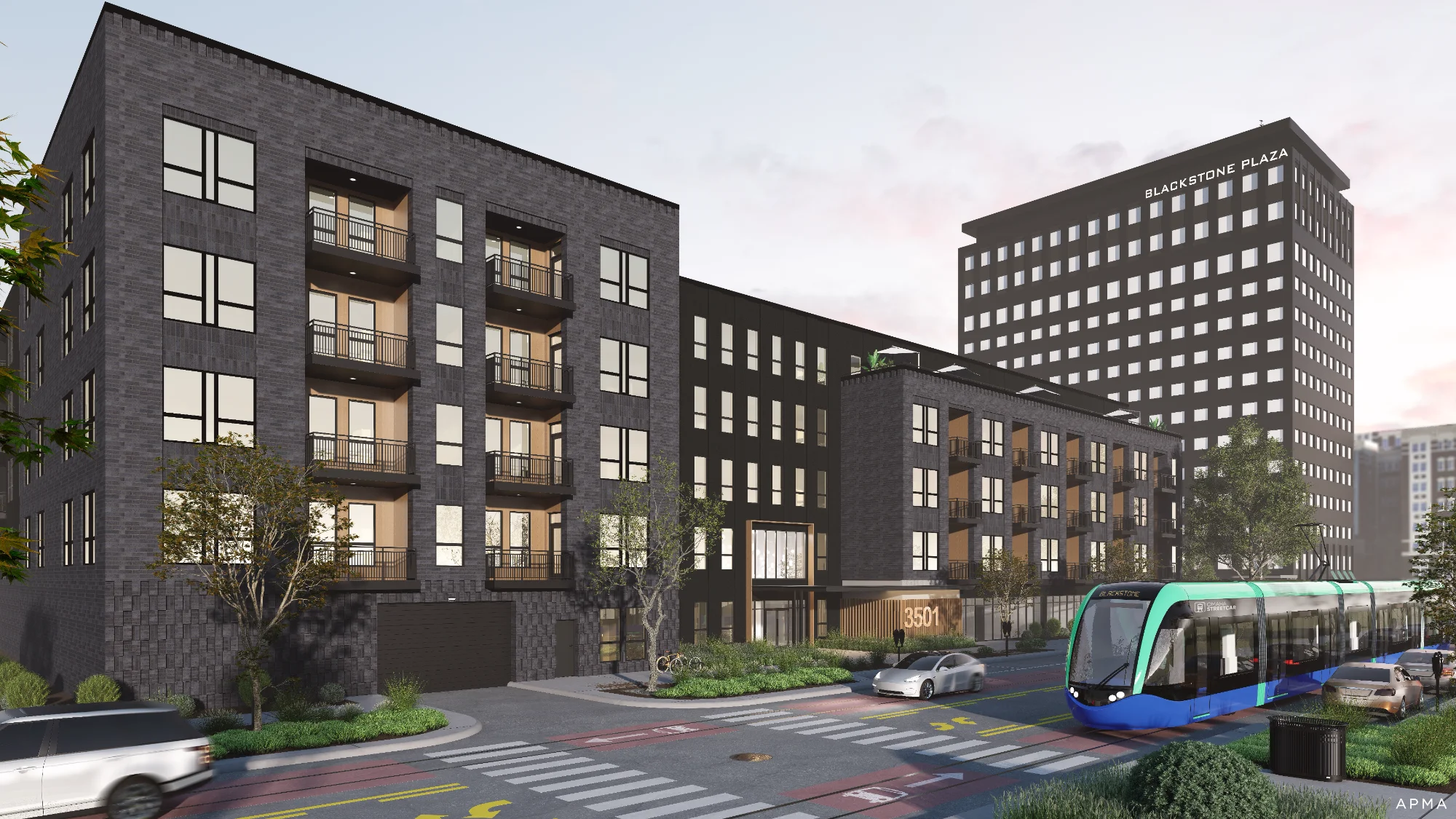 The Carnac Apartments Rendering